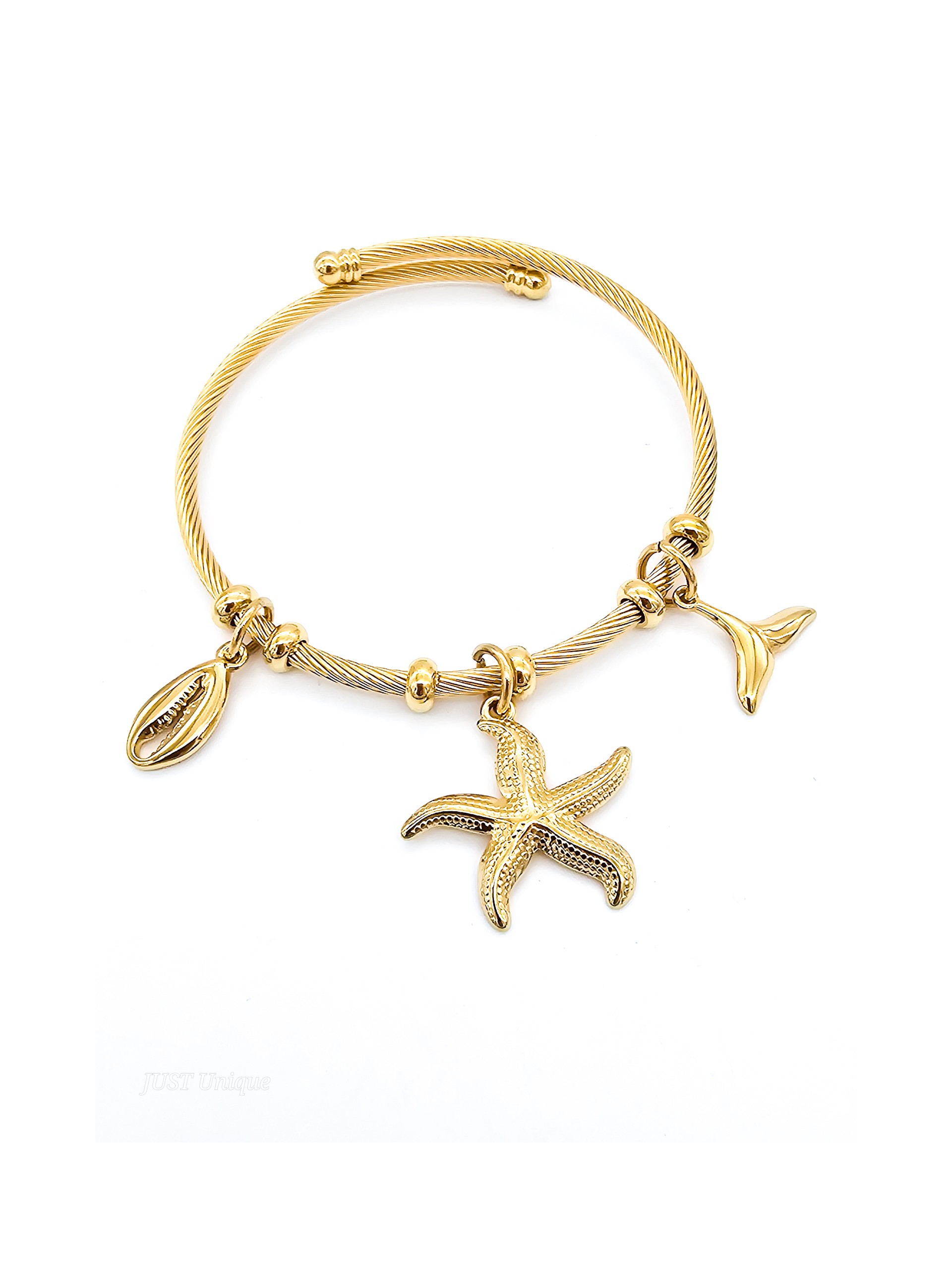 Χειροπέδα Sea  χρυσή