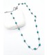 Κολιέ Turquoise Μini Balls ασημί
