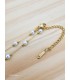 Κολιέ Μini Pearl Balls χρυσό