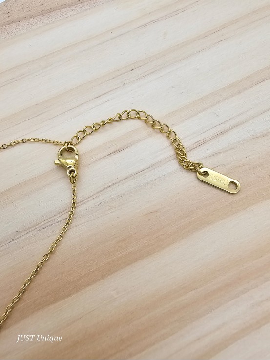 Κολιέ Natural Shell χρυσό