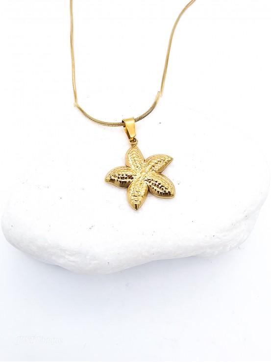 Κολιέ Αστερίας χρυσό