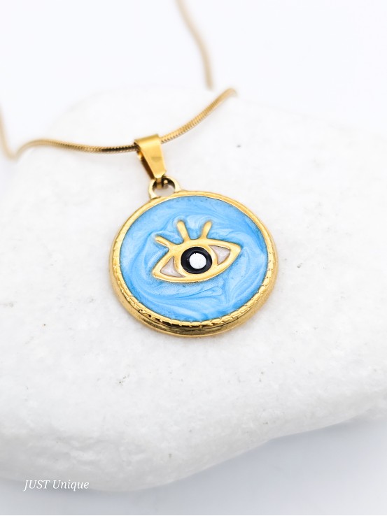 Κολιέ Sea ​​Eye χρυσό