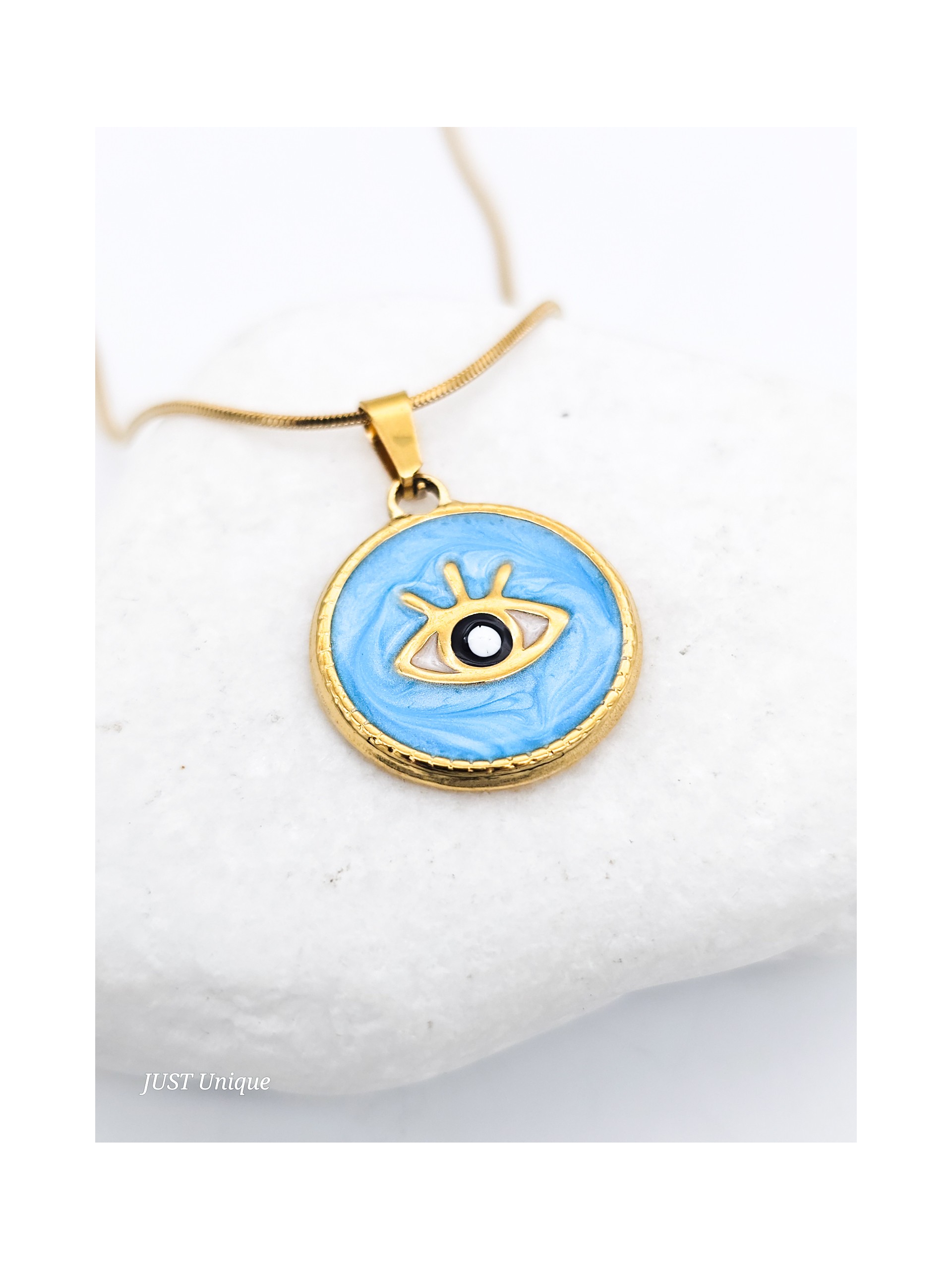 Κολιέ Sea ​​Eye χρυσό