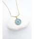 Κολιέ Sea ​​Eye χρυσό