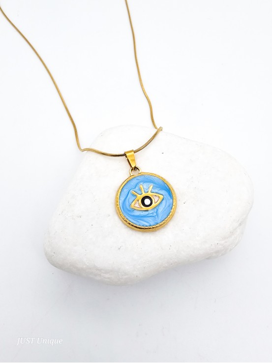 Κολιέ Sea ​​Eye χρυσό