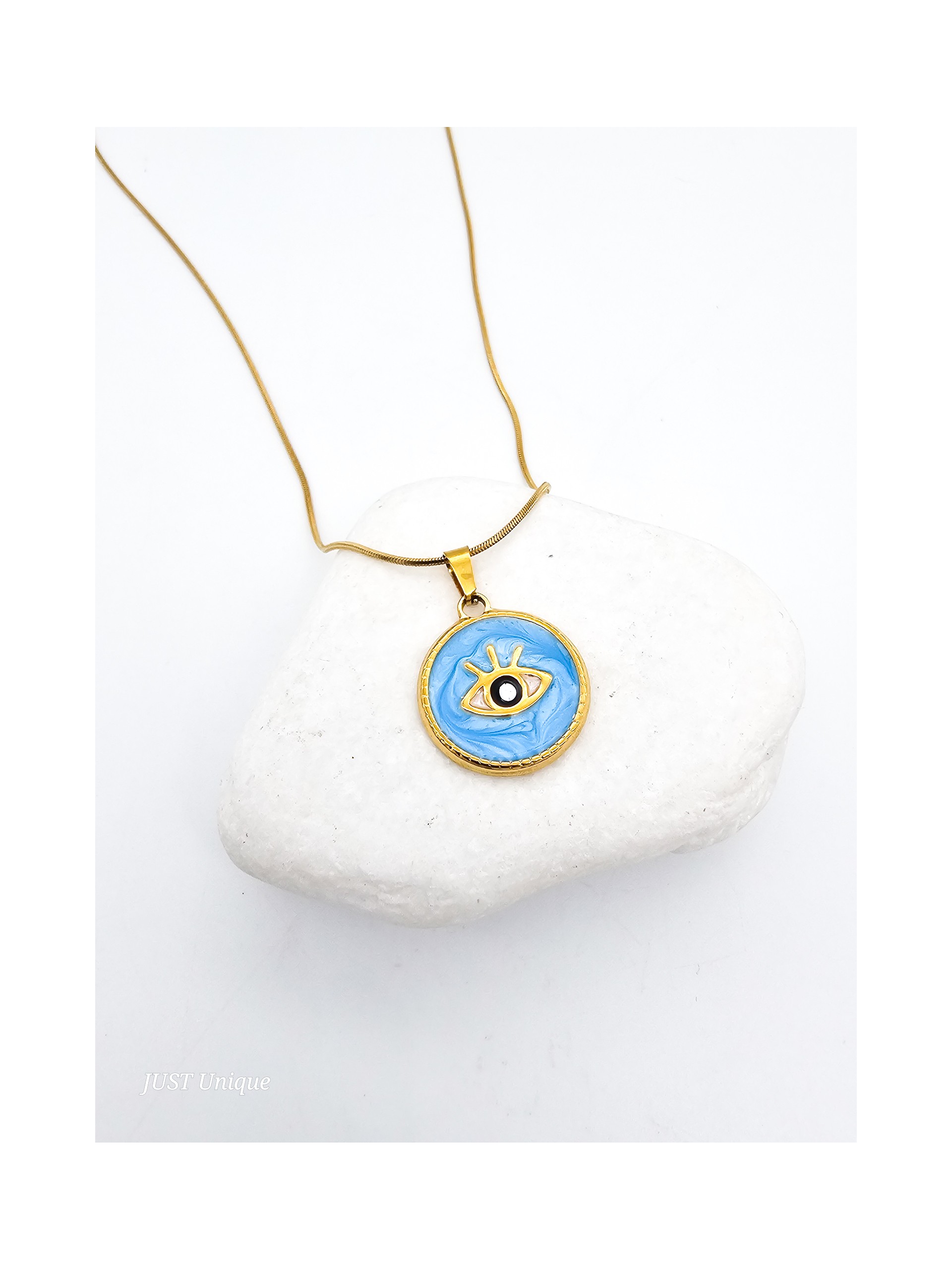 Κολιέ Sea ​​Eye χρυσό