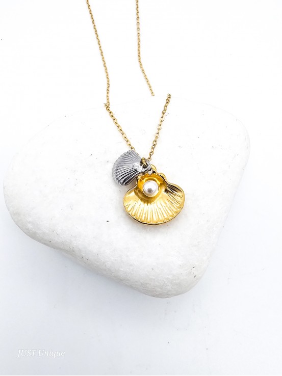 Κολιέ Sea ​​Treasure δίχρωμο