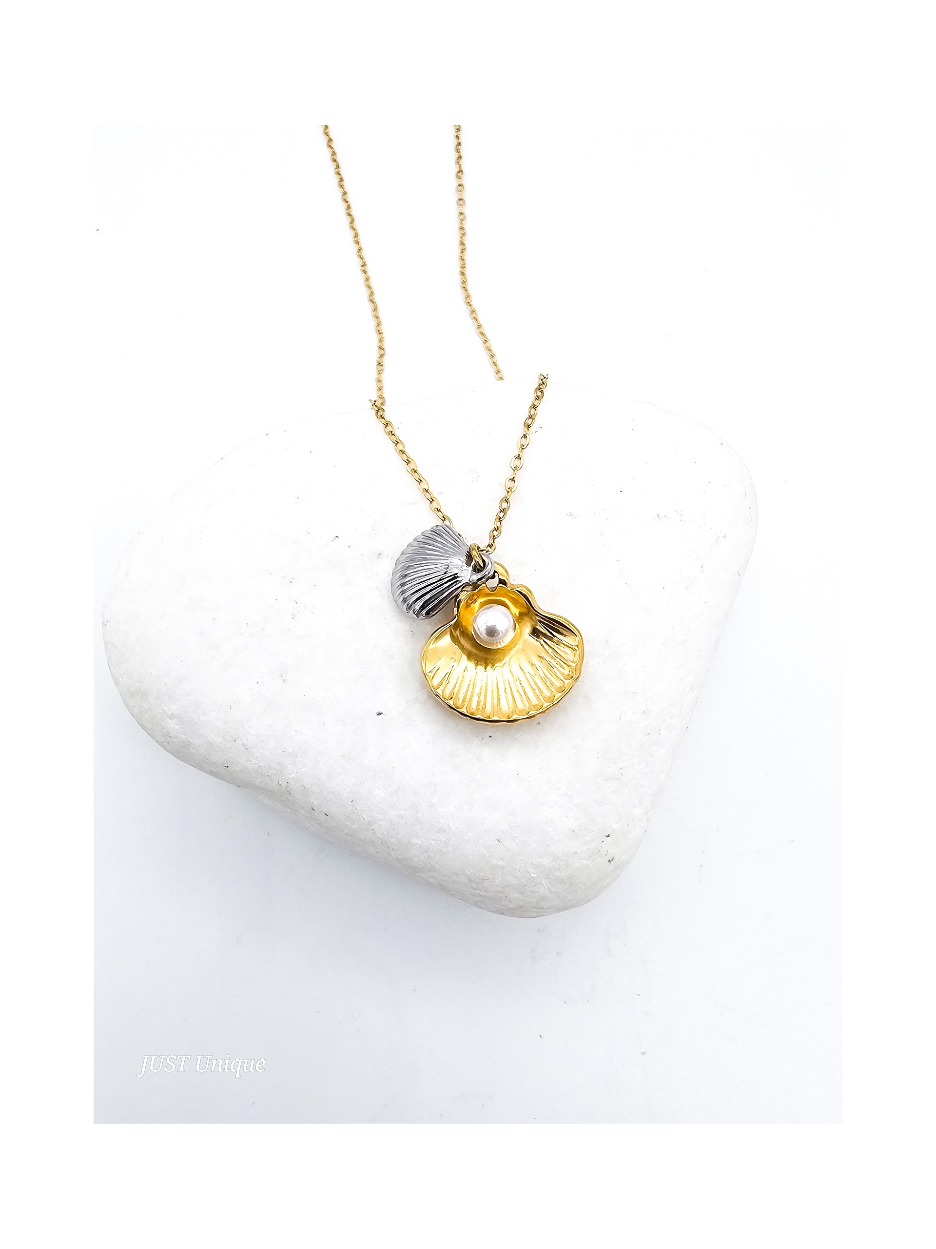 Κολιέ Sea ​​Treasure δίχρωμο