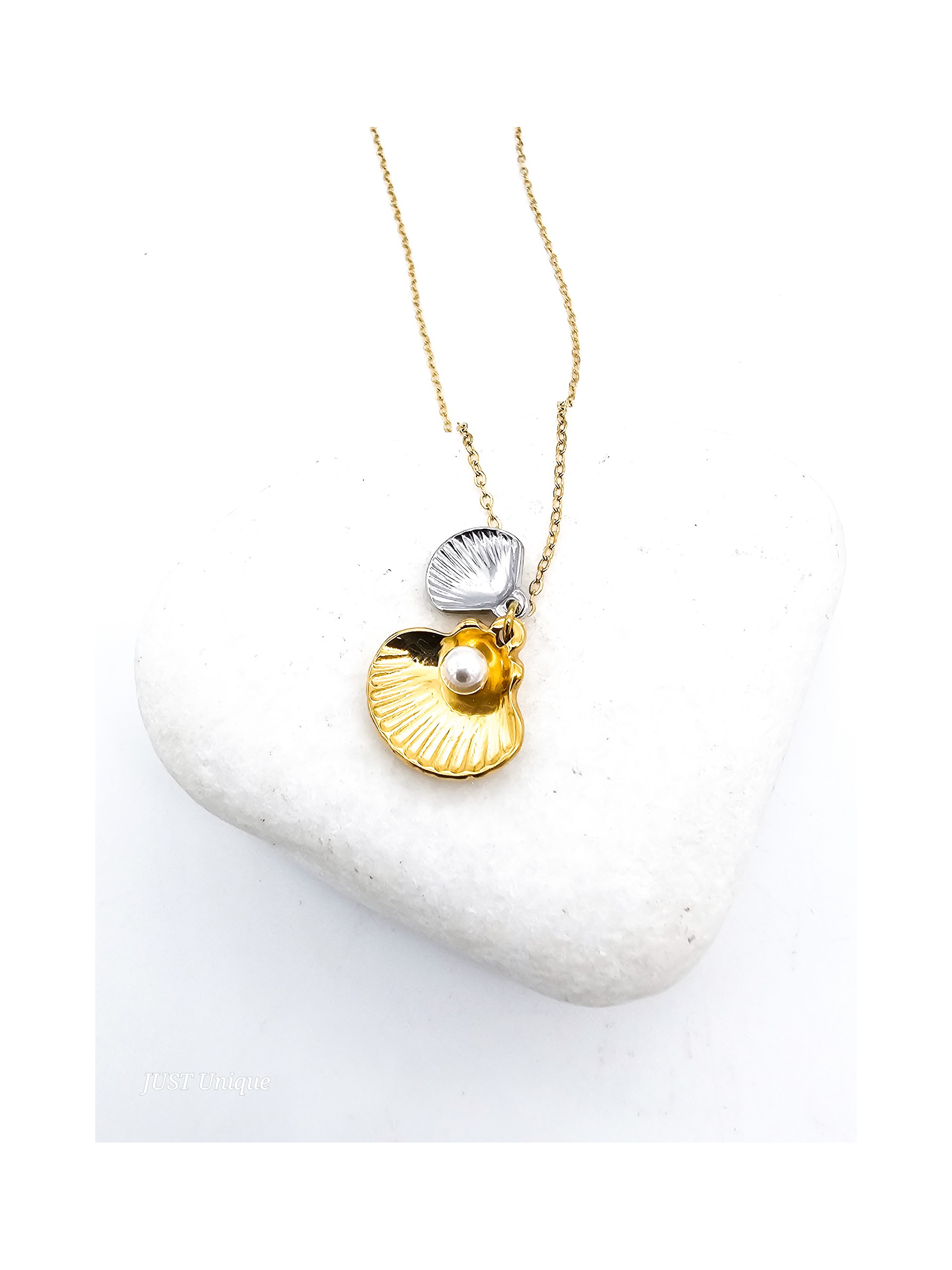 Κολιέ Sea ​​Treasure δίχρωμο