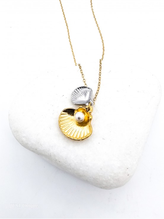 Κολιέ Sea ​​Treasure δίχρωμο