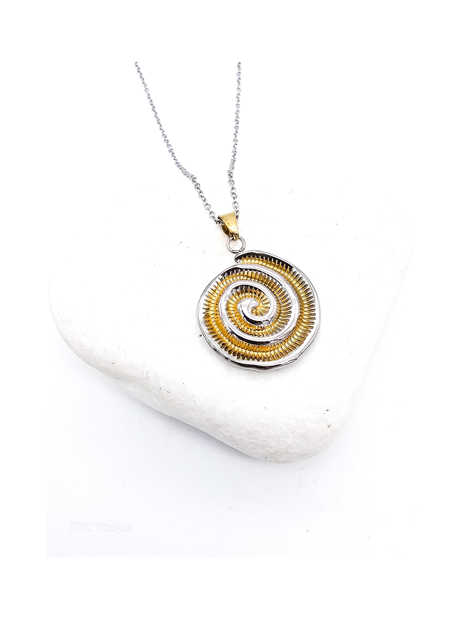 Κολιέ Sea ​​Snail δίχρωμο