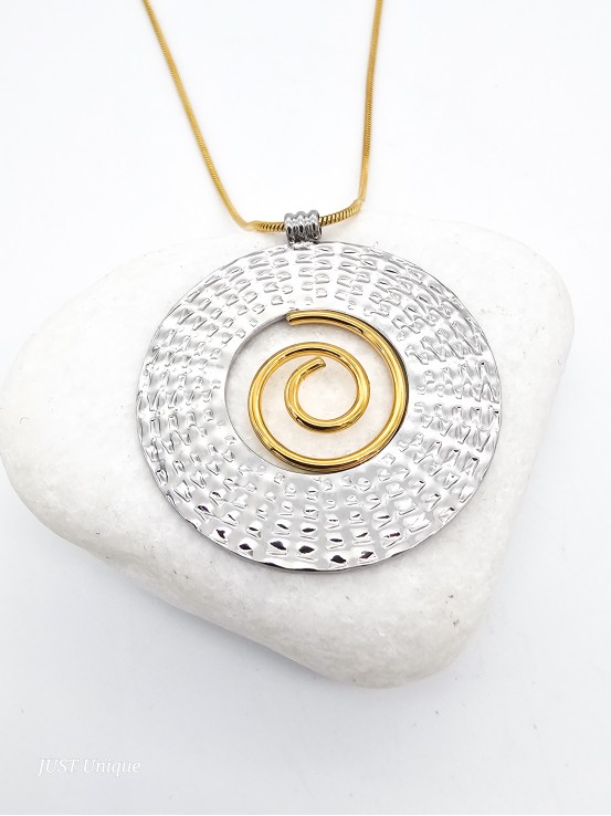 Κολιέ Knossos δίχρωμο