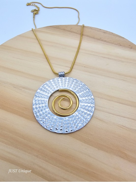 Κολιέ Knossos δίχρωμο