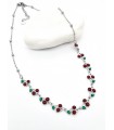 Κολιέ Juicy Cherries ασημί