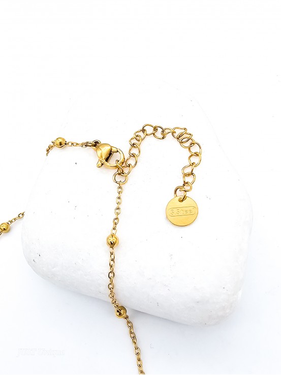 Κολιέ Juicy Cherries χρυσό