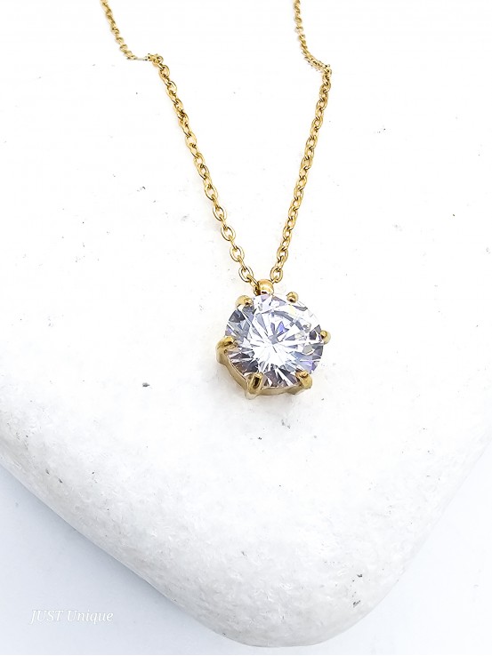 Κολιέ Diamond χρυσό