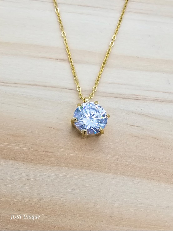 Κολιέ Diamond χρυσό