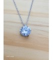 Κολιέ Diamond ασημί
