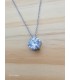 Κολιέ Diamond ασημί