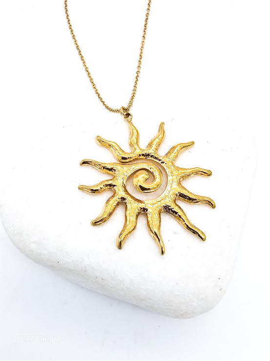 Κολιέ Summer Sun χρυσό