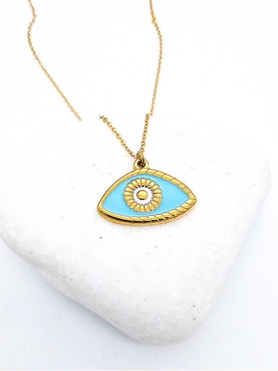 Κολιέ Summer Eye χρυσό