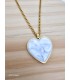 Κολιέ Wavy Heart χρυσό