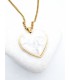 Κολιέ Wavy Heart χρυσό