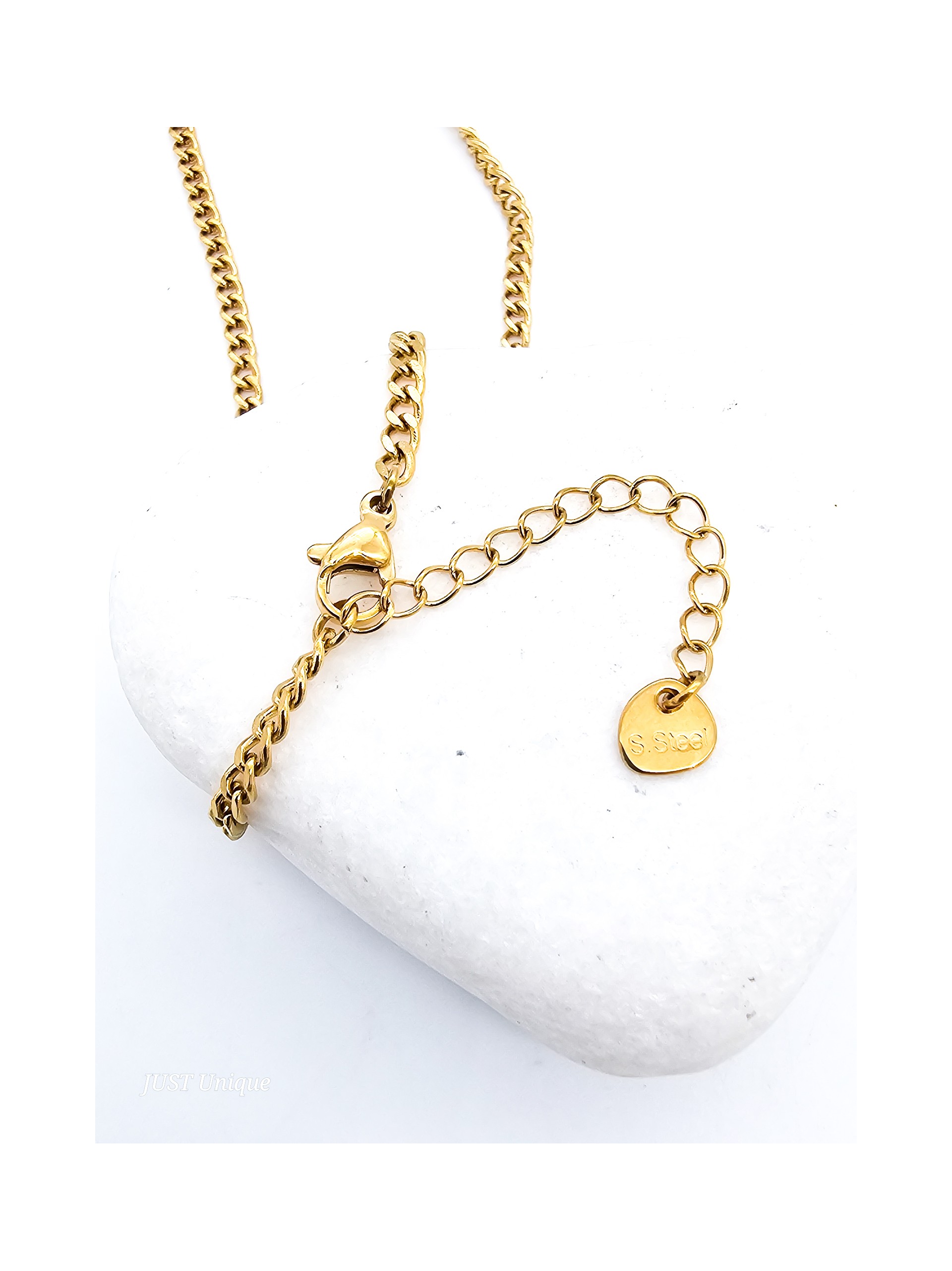 Κολιέ Wavy Heart χρυσό
