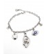 Βραχιόλι Charms ασημί